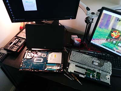 Workbench removed HDD